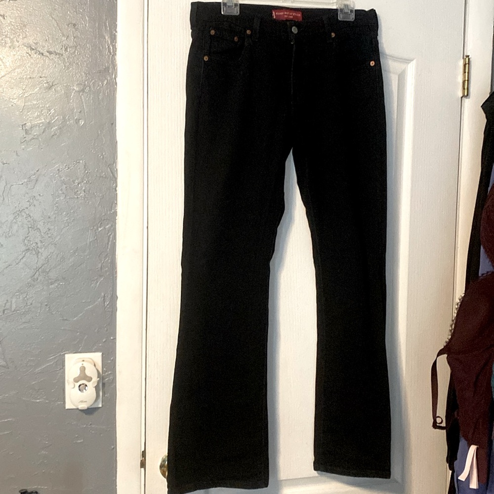 Levi’s Nouveau Bootcut Stretch Jeans in Black